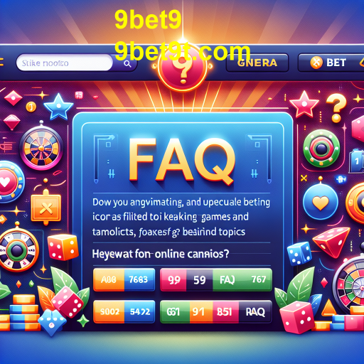 Tudo o que Você Precisa Saber Sobre as Perguntas Frequentes em Jogos de Palavras-Chave no 9bet9